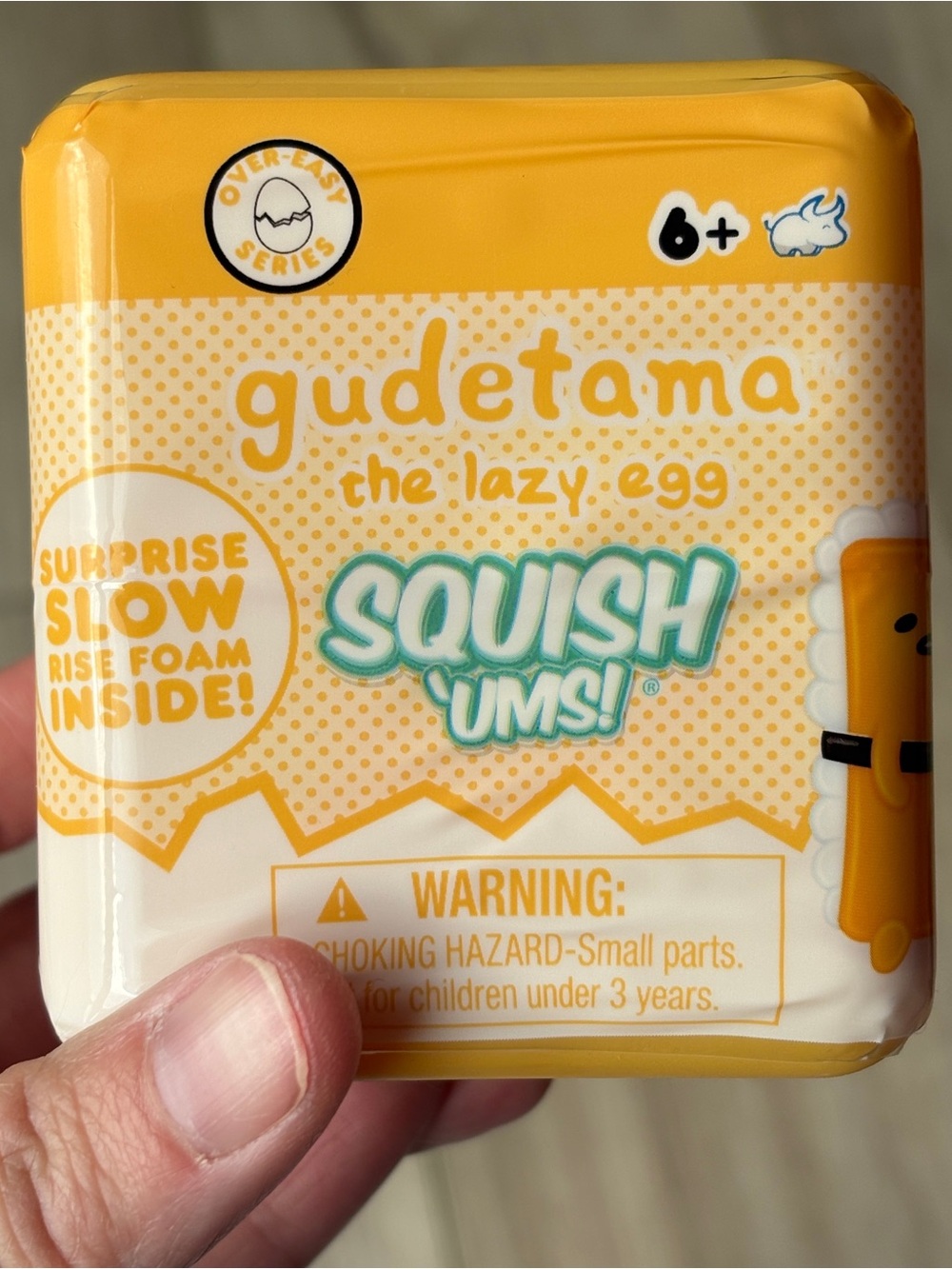 Gudetama Squish 'Ums NEW The Lazy Egg Squish "Ums Blind Cube SEALED